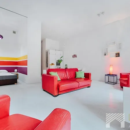 Ferienwohnung Loft Malinowy By Lookap Łódź Exterior foto
